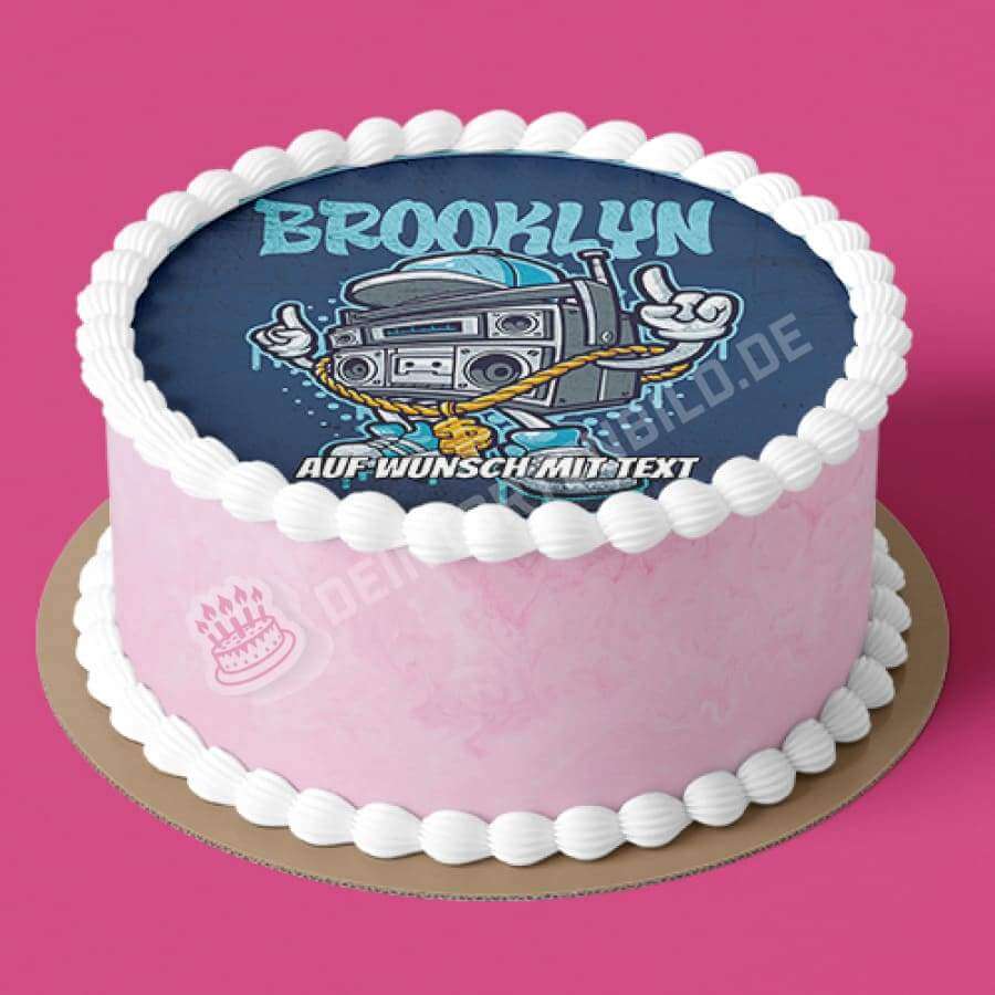 Motiv: Hip Hop Brooklyn Graffiti - Hochwertige und individuelle Tortenaufleger für jeden Anlass
Tortenaufleger Hip Hop Brooklyn Graffiti in 20cm Kreis
Unsere Tortenaufleger sind ein ideales Geschenk - Tortenbild - DeintortenbildHip Hop Brooklyn Graffiti