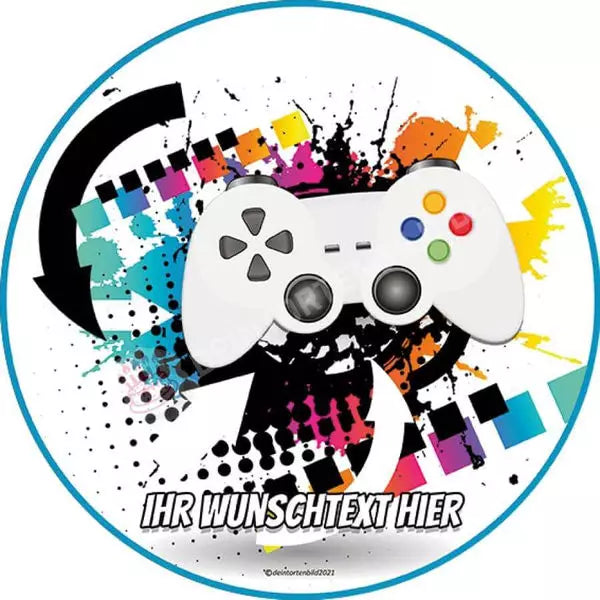 Motiv: Videospiele Games Abstrakt - Hochwertige und individuelle Tortenaufleger für jeden Anlass
Tortenaufleger Videospiele Games Abstrakt in 20cm Kreis
Unsere Tortenaufleger sind ein ideales Geschenk - Tortenbild - DeintortenbildVideospiele Games Abstrakt