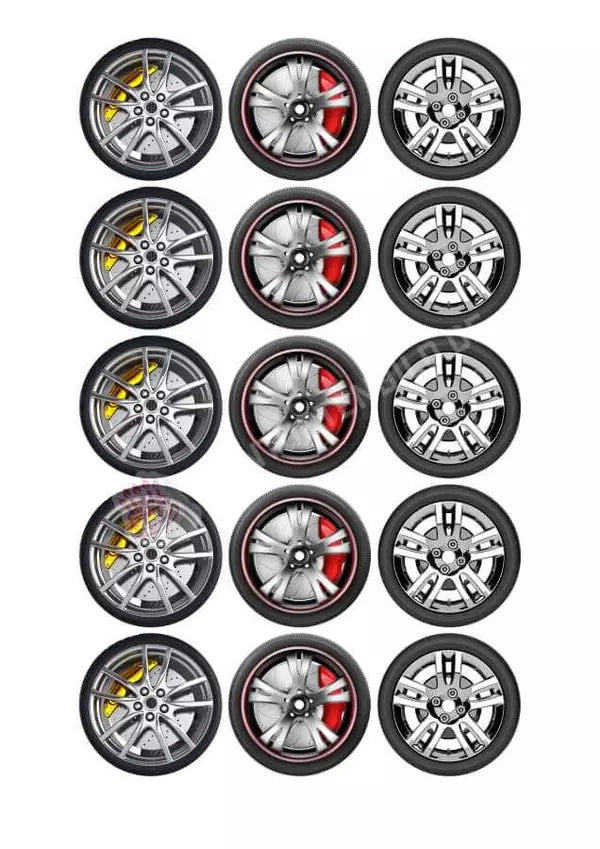 Muffinaufleger: Auto Reifen - Hochwertige und individuelle Muffinaufleger für jeden Anlass
Muffinaufleger Auto Reifen in 4-5cm Kreis
Unsere Muffinaufleger sind ein ideales Geschenk für besondere - Muffinaufleger - DeintortenbildAuto Reifen