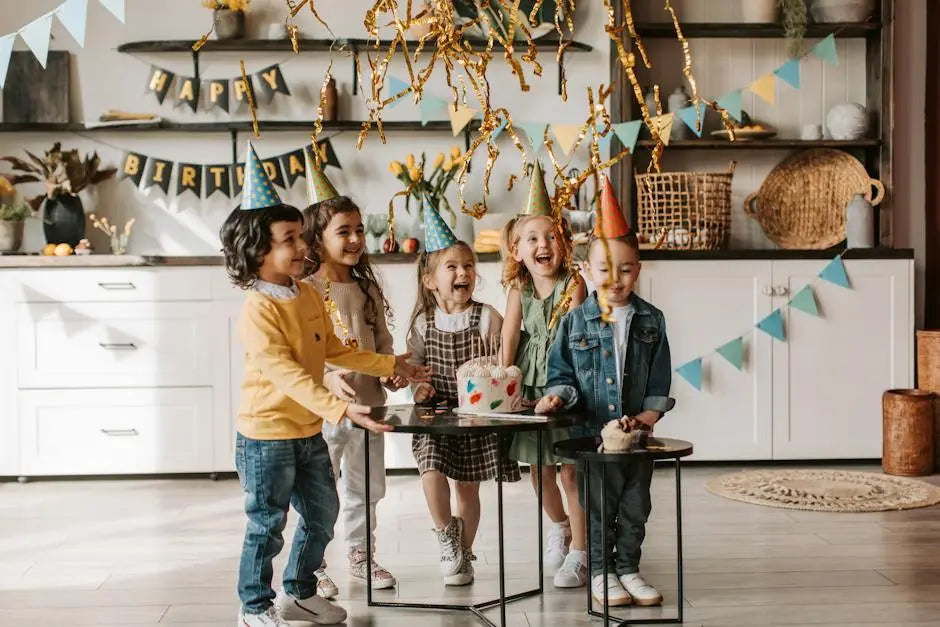 Beliebte Party Toppers für Geburtstagskuchen: Glitzerzahlen und Zuckerblumen