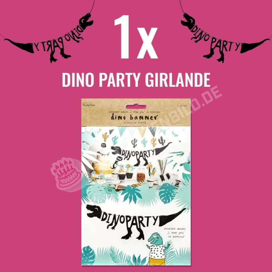 Großes Party Set - DINOS - GROßES DINO PARTY SET MIT 6 ARTIKELN
Mit unserem großen Party Set erhalten Sie sechs Artikel für eine ganz besondere Themen Veranstaltung! 
Außerdem haben Sie in die - Party Sets - DeintortenbildGroßes Party Set - DINOS