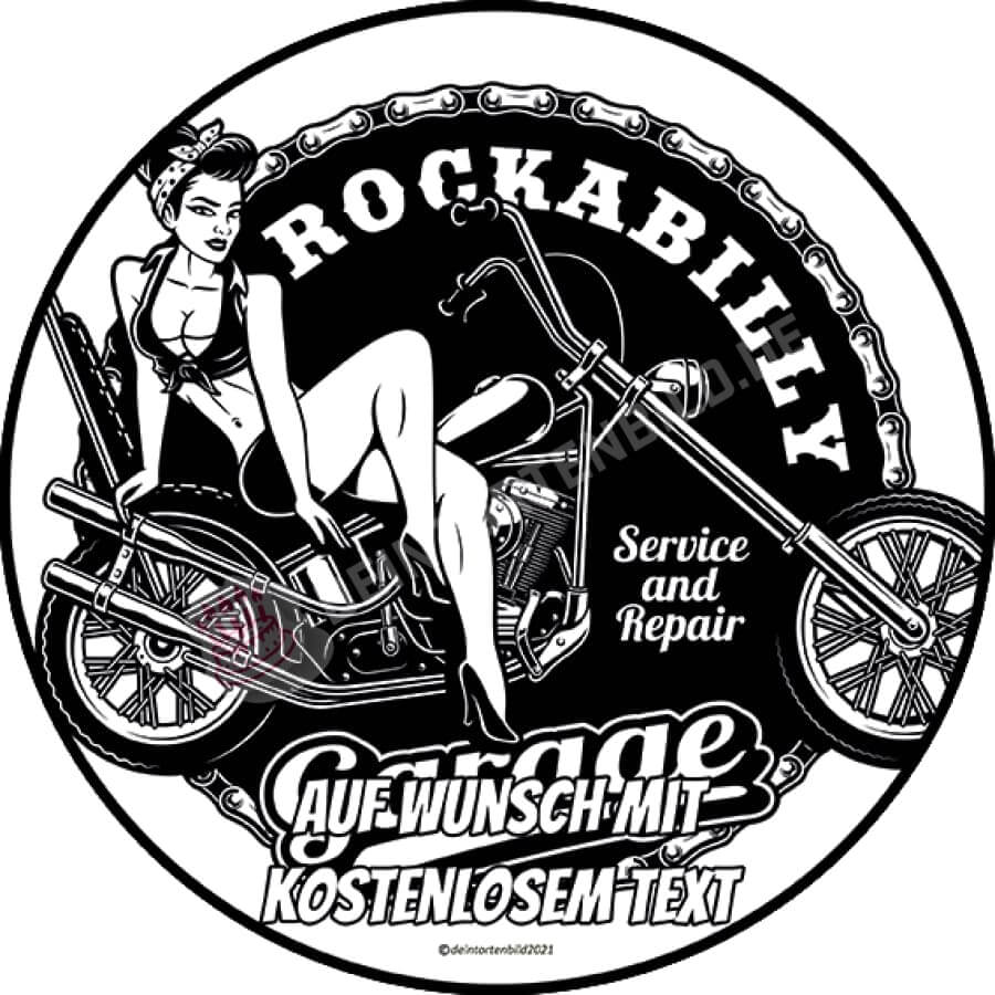 Motiv: Rockabilly Aufdruck - Hochwertige und individuelle Tortenaufleger für jeden Anlass
Tortenaufleger Rockabilly Aufdruck 20cm Kreis 
Unsere Tortenaufleger sind ein ideales Geschenk für beson - Tortenbild - DeintortenbildRockabilly Aufdruck