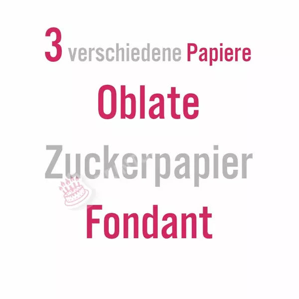 Rechteck Motiv: Fee Flügel - Deintortenbild.de Tortenaufleger aus Esspapier: Oblate, Zuckerpapier, Fondantpapier