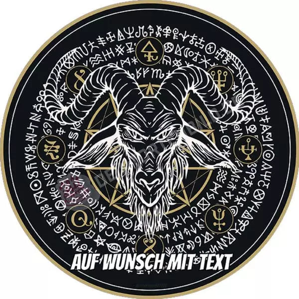 Motiv: Schwarze Magie Pentagram - Hochwertige und individuelle Tortenaufleger für jeden Anlass
Tortenaufleger Schwarze Magie Pentagram in 20cm Kreis 
Unsere Tortenaufleger sind ein ideales Geschenk f - Tortenbild - DeintortenbildSchwarze Magie Pentagram