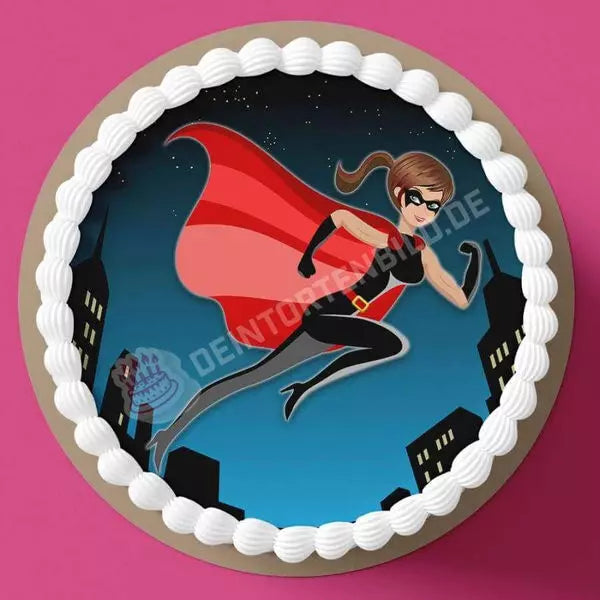 Motiv: Superhero girlHochwertige und individuelle Tortenaufleger für jeden Anlass
Tortenaufleger Superhero girl in 20cm Kreis
Unsere Tortenaufleger sind ein ideales Geschenk für besonderTortenbildDeintortenbildSuperhero girl