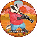 Motiv: Tierkonzert - Dachs Klarinette - Hochwertige und individuelle Tortenaufleger für jeden Anlass
Tortenaufleger Tierkonzert - Dachs Klarinette 20cm Kreis 
Unsere Tortenaufleger sind ein ideales Geschen - Tortenbild - DeintortenbildTierkonzert - Dachs Klarinette