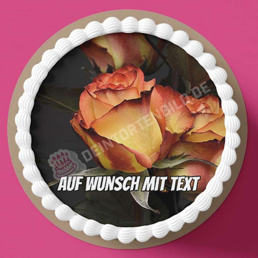 Motiv: Hochzeit - Rose - Hochwertige und individuelle Tortenaufleger für jeden Anlass
Tortenaufleger Hochzeit - Rose 20cm Kreis 
Unsere Tortenaufleger sind ein ideales Geschenk für besondere - Tortenbild - DeintortenbildHochzeit - Rose