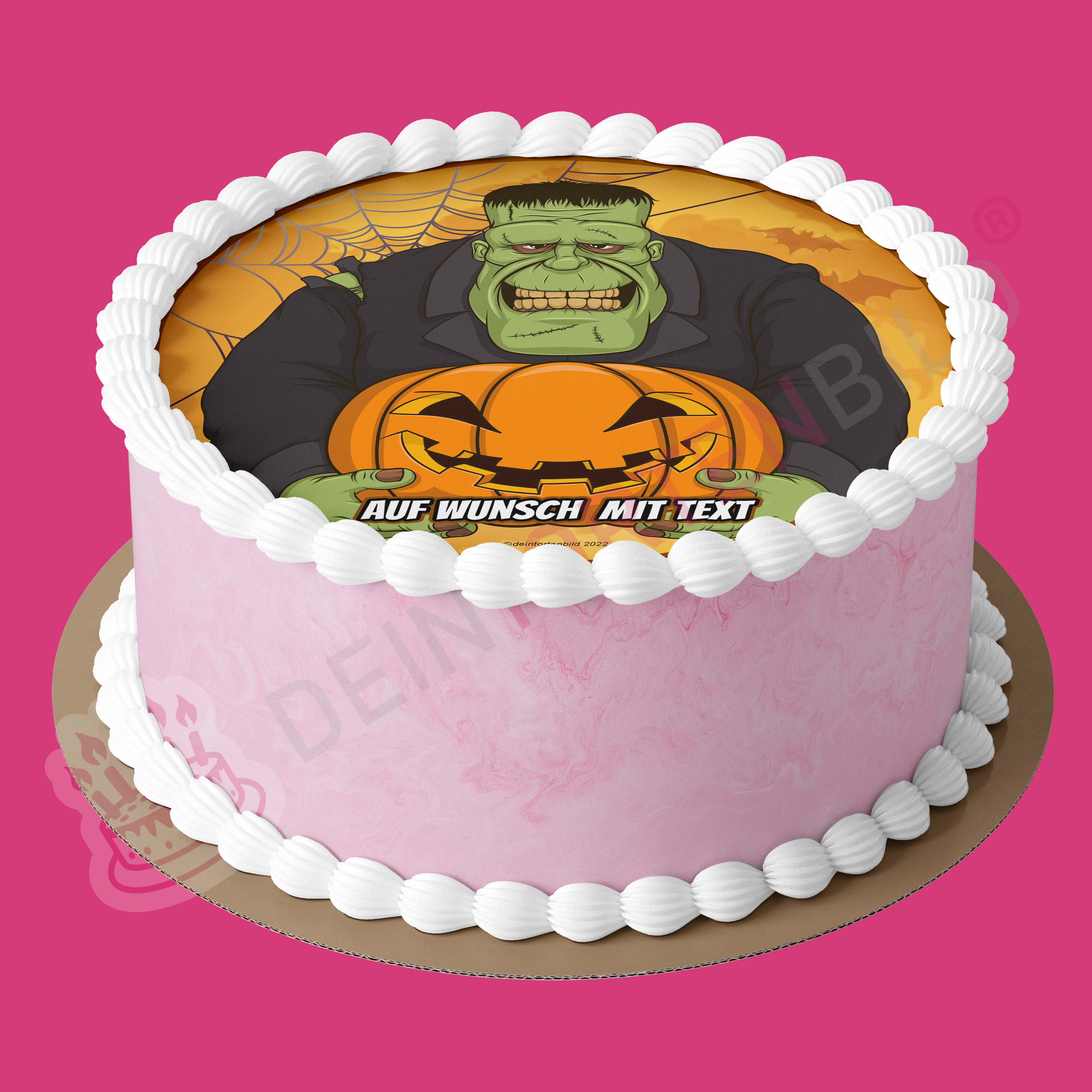 Halloween - Frankenstein - Hochwertige und individuelle Tortenaufleger für jeden Anlass
Tortenaufleger Frankenstein - 20cm Kreis 
 
Unser Tortenaufleger mit dem gruseligen Frankenstein, ist ei - Halloween - DeintortenbildHalloween - Frankenstein