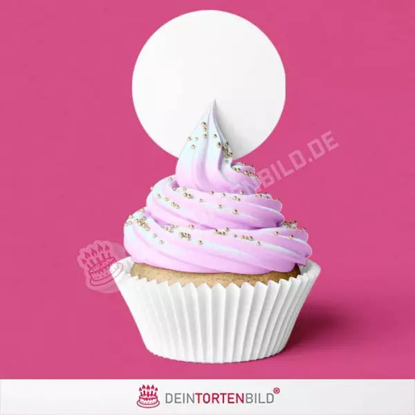 Muffinaufleger als Kreis ausgestanzt - Deintortenbild.de Tortenaufleger aus Esspapier: 12 Stück x 5cm / Oblatenpapier, 12 Stück x 5cm / Zuckerpapier, 12 Stück x 5cm / Fondantpapier, 20Stück x 4cm / Oblatenpapier, 20 Stück x 4cm / Zuckerpapier, 20 Stück x 4cm / Fondantpapier