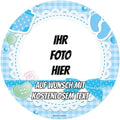 Motiv: Baby Junge Fotomotiv (Version2) von Deintortenbild – Tortenaufleger, Tortenfoto, Tortenbild, personalisiert & individuell bei Deintortenbild.de