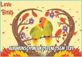 Rechteck Motiv: Valentinstag Liebes Vögel - Deintortenbild.de Tortenaufleger aus Esspapier: Oblatenapapier, Zuckerpapier, Fondantpapier