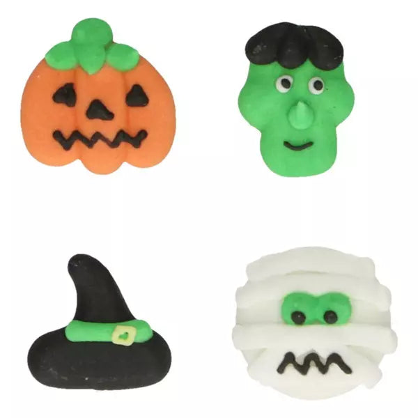 FunCakes Zucker Dekorationen Halloween Set/12 - Deintortenbild.de Tortenaufleger aus Esspapier: Default Title