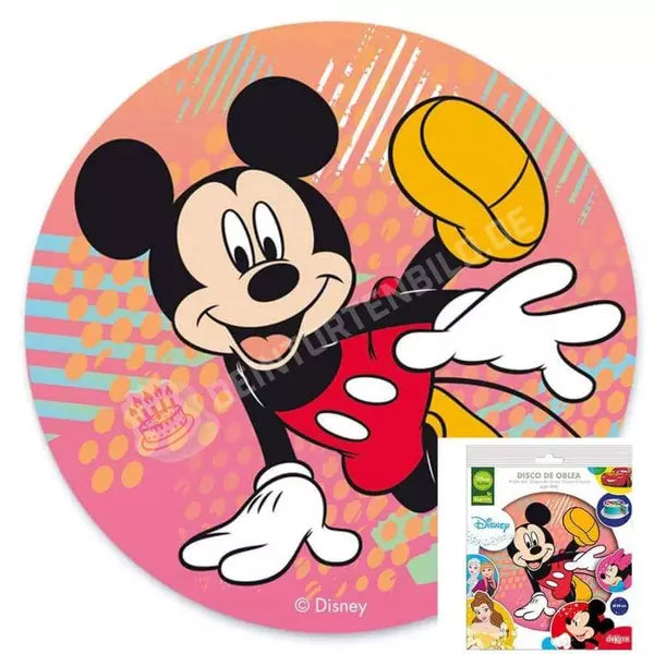 Tortenaufleger Lizenz Motiv: Disney Mickey Mouse (Oblate) - Deintortenbild.de Tortenaufleger aus Esspapier: Default Title