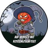 Motiv: Halloween - Cartoon Kürbiskopf - Deintortenbild.de Tortenaufleger aus Esspapier: Oblatenpapier, Zuckerpapier, Fondantpapier
