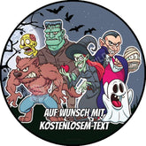 Motiv: Halloween - Cartoon Monster - Deintortenbild.de Tortenaufleger aus Esspapier: Oblatenpapier, Zuckerpapier, Fondantpapier
